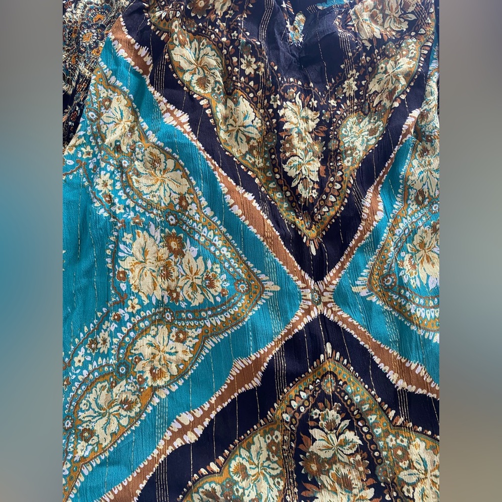 Free People Mojave Mermaid Metallic Maxi Slip Dress - Picture 6 of 7